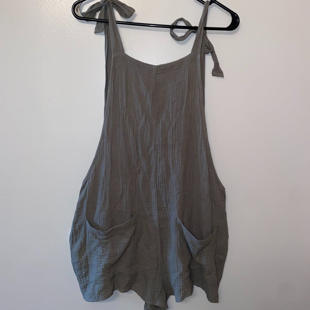 Cotton On | Olive Green Overalls